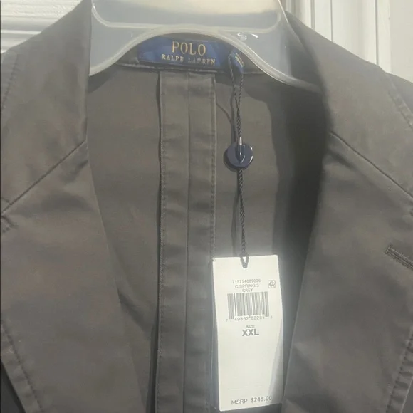 Polo by Ralph Lauren Charcoal Blazer - Picture 2 of 9